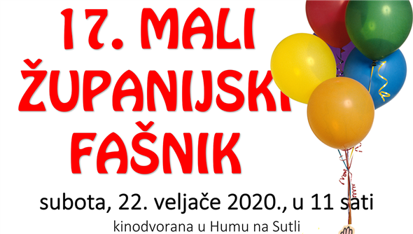17. Mali županijski fašnik