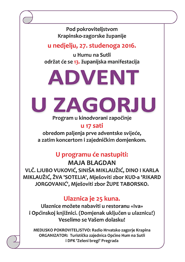 Advent u Zagorju