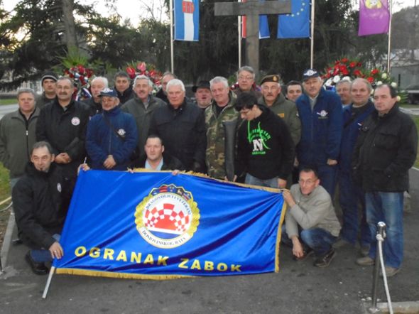 Branitelji UDVDR Ogranak Zabok na 8. hodočašću hrvatskih branitelja, hrvatske vojske i policije