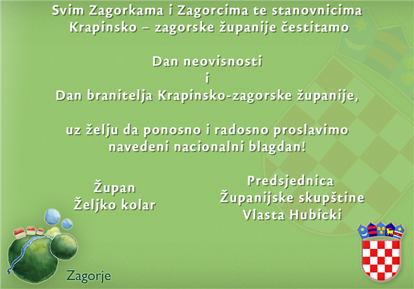 Dan neovisnosti i Dan branitelja Krapinsko-zagorske županije