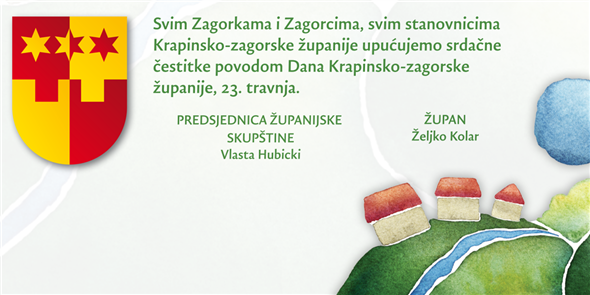 Čestitka povodom Dana Krapinsko-zagorske županije