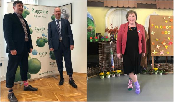 Dan Downovog sindroma - Danas obucite rasparene čarape!