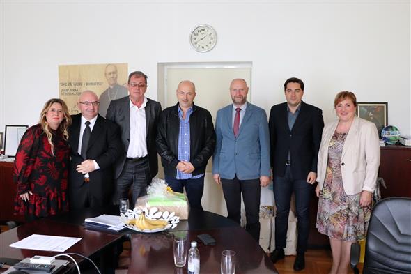 Delegacija KZŽ u posjetu Fakultetu za dentalnu medicinu i zdravstvo Osijek