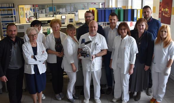 OHM Lab bolnici u Zaboku donirao mikroskop vrijedan 10.000 kuna
