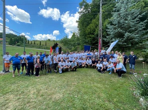 Sportsko druženje branitelja u dolini Biušek