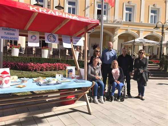 Europski tjedan mobilnosti - Udruga distrofičara Krapina