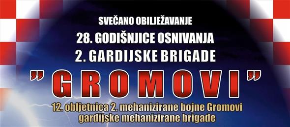 NAJAVA: U Krapini proslava 28. godišnjice osnutka 2. gbr Gromovi
