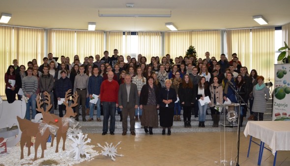 Isplaćene prve županijske stipendije za školsku i akademsku godinu 2016./2017.