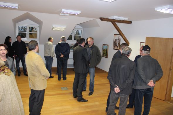 Izložba slika sa likovne kolonije u Radoboju
