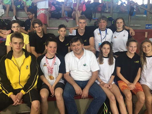 Jana Vranić četverostruka državna prvakinja u plivanju