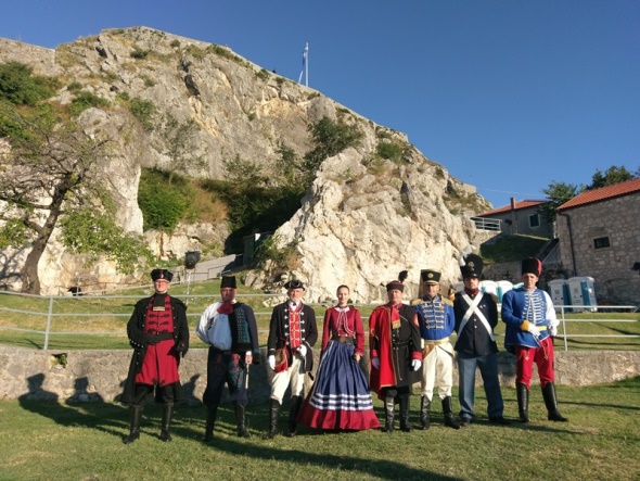Keglevićeva straža na proslavi Oluje u Kninu
