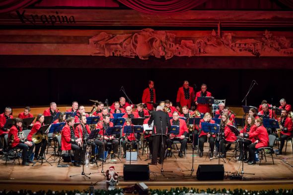 Božićni koncert Gradskog puhačkog orkestra Krapina