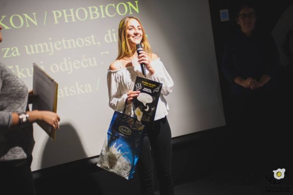 Lucija Strugar iz ŠUDIGA, autorica najboljeg filma na 22. Filmskoj reviji mladeži