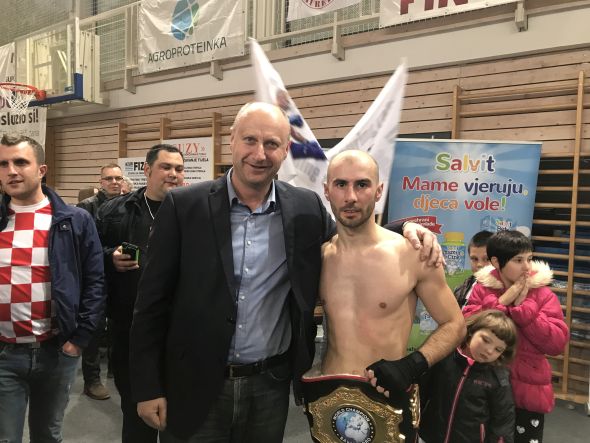 Luka Lešković postao svjetski prvak u savate boksu