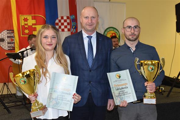 Luka Lešković i Mihaela Oborovečki najbolji sportaši KZŽ