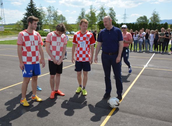Novo sportsko igralište za ŠUDIGO Zabok