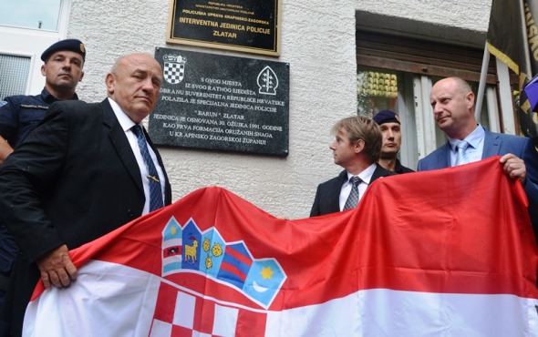 Na ratnu bazu SJP Baruni postavljena spomen-ploča