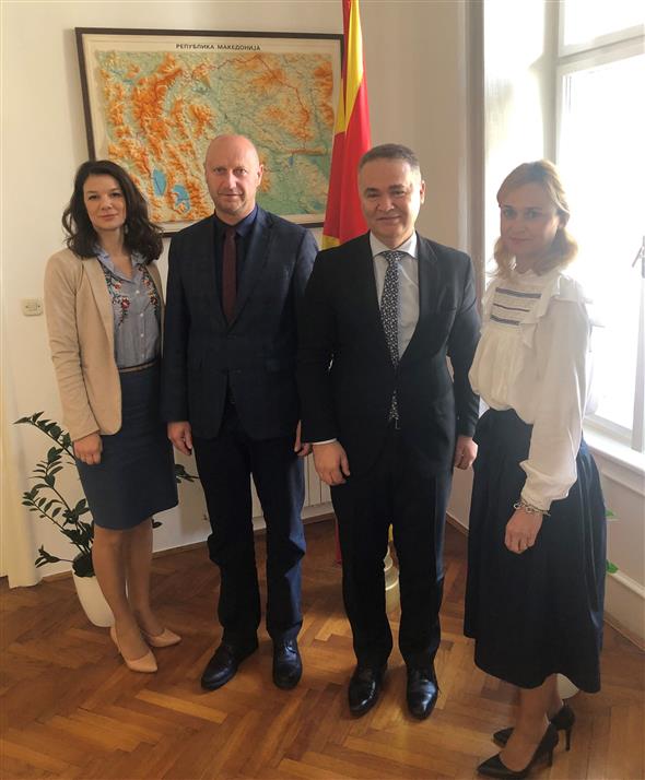 Župan Kolar na prijemu kod makedonskog veleposlanika