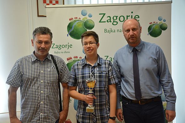 Prijem za Olivera Kukasa, državnog prvaka hrvatske u šahu