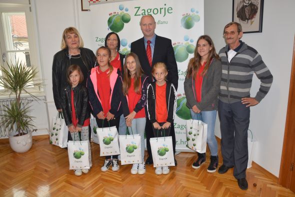 Prijem za Petru Putanec, državnu prvakinju u ribolovu