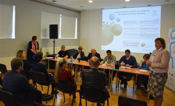 Održan okrugli stol Razvoj civilnog društva u KZŽ