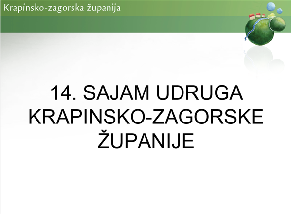 Sajam udruga KZŽ - poziv za sudjelovanje