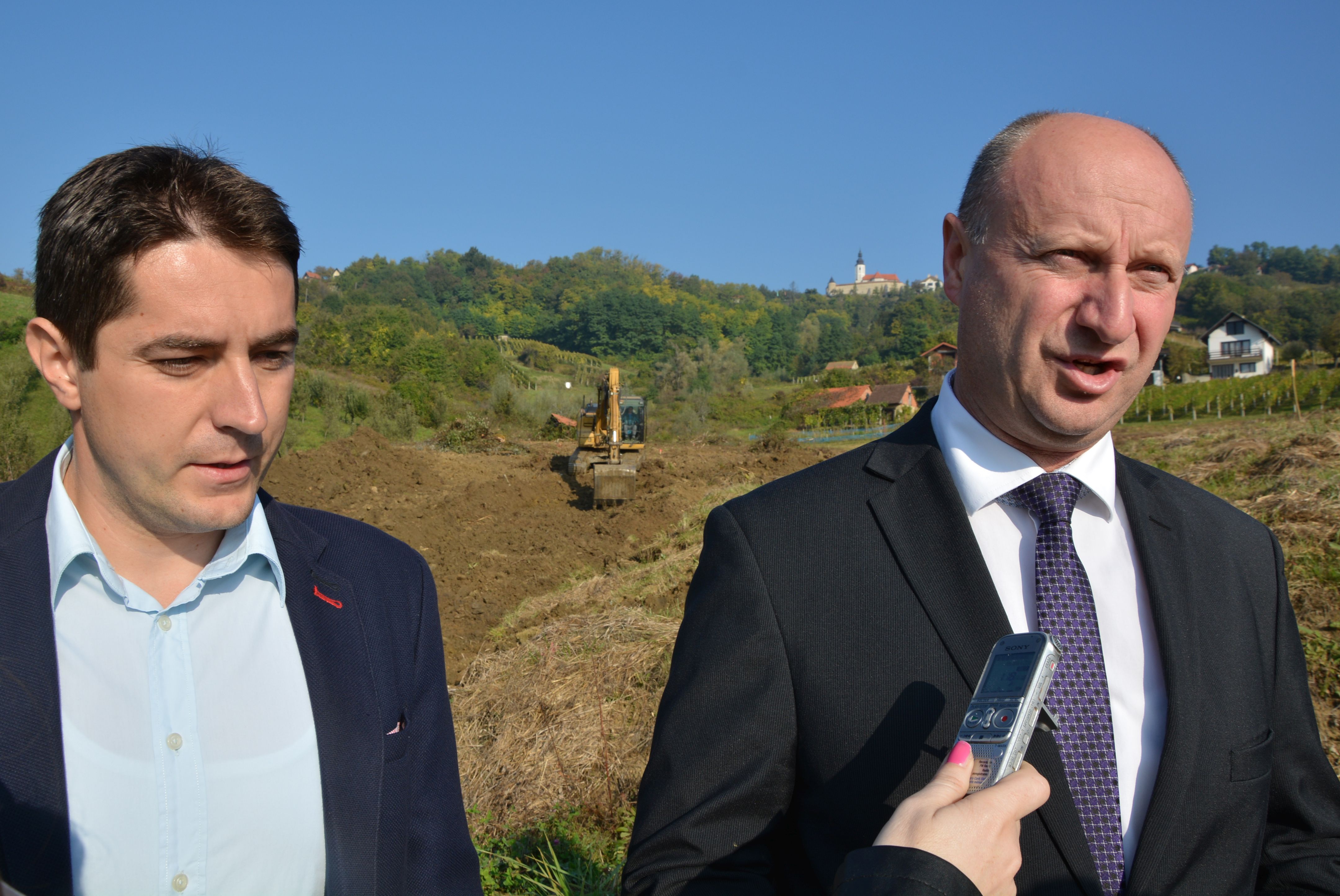 Počela sanacija najvećeg klizišta na području KZŽ