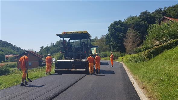 Pri kraju sanacija ŽC 2215 u Radakovu