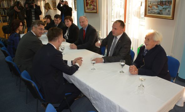 Župan Kolar i premijer Plenković održali sastanak u Krapini