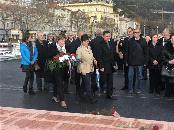 Otvoreno memorijalno obilježje u spomen na riječke branitelje