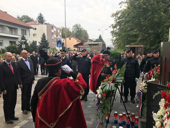 U Zaboku otkriven spomenik poginulim policajcima u Domovinskom ratu