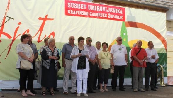 Susret zagorskih umirovljenika u Mariji Bistrici