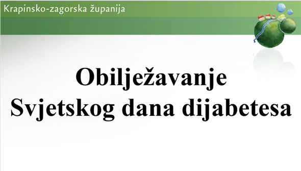 NAJAVA: Obilježavanje Svjetskog dana dijabetesa