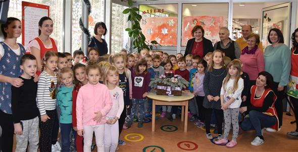 U DV Bedekovčina upaljena treća svijeća na županijskom adventskom vijencu