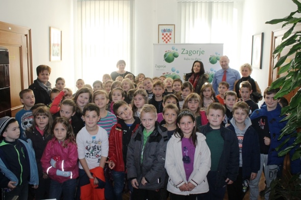 Učenici iz Krapinskih Toplica posjetili Županiju