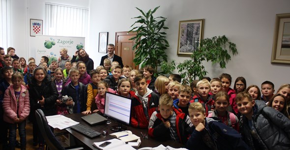 Učenici iz Pregrade posjetili Krapinsko-zagorsku županiju