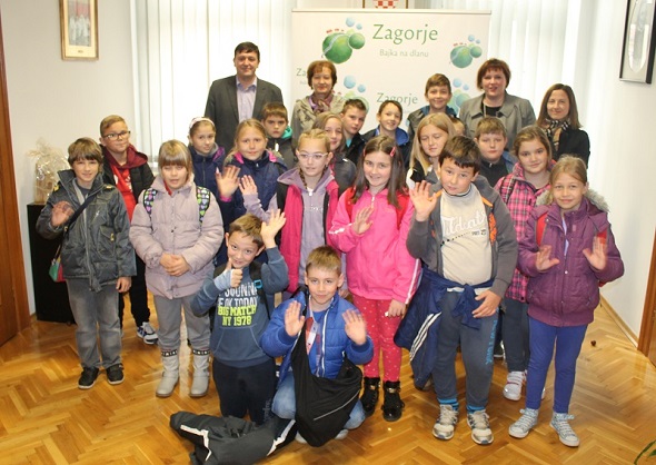 Učenici iz Tuhlja i Klanjca posjetili Županiju