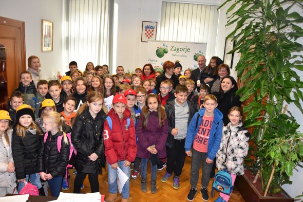 Oroslavski osnovnoškolci posjetili Krapinsko – zagorsku županiju