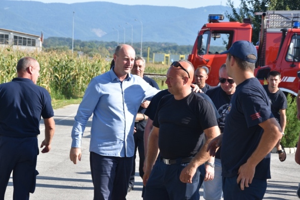 Povratak zagorskih vatrogasaca s gašenja požara u Dalmaciji