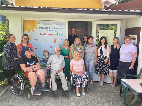 Vrijedna donacija KZŽ za Udrugu distrofičara Krapina