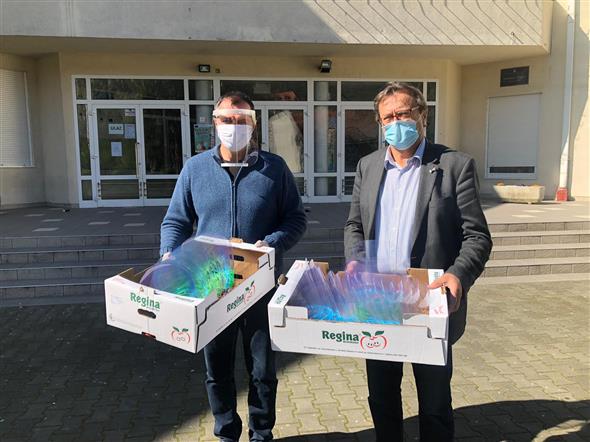 Zaštitne vizire dobila i bolnica u Stubakima