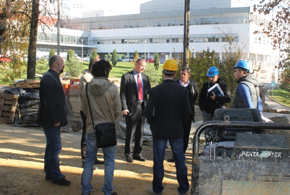 Župan obišao radove na dvorcu Bračak