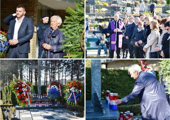 Položeni vijenac povodom blagdana Svih svetih i Dušnog dana